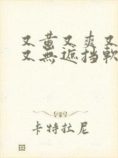 又黄又爽又高潮又无遮挡软件