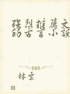 强烈推荐文笔好的古言小说