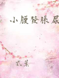 小腹发胀尿不尽