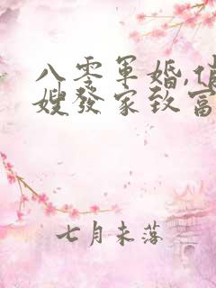 八零军婚,俏军嫂发家致富养崽崽