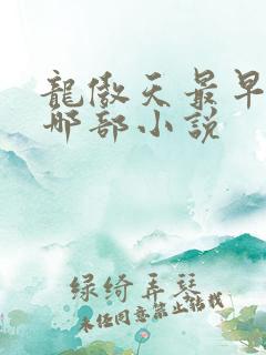 龙傲天最早出自哪部小说
