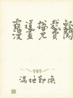 霸道总裁轻轻爱漫画免费阅读