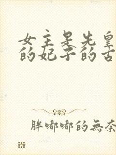 女主是先皇留下的妃子的古言