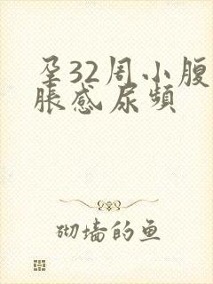 孕32周小腹坠胀感尿频