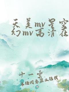 天美mv星空梦幻mv高清在线观看