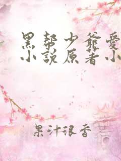 黑帮少爷爱上我小说原著小说vp章节