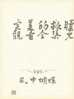 完美的救赎在线观看全集免费播放