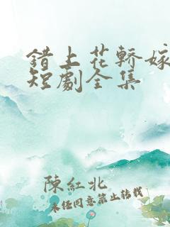 错上花轿嫁王爷短剧全集