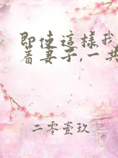 即使这样我还爱着妻子,一共3集