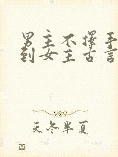 男主不择手段得到女主古言