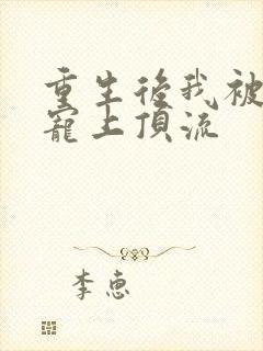 重生后我被大佬宠上顶流