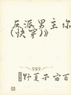 反派男主你好坏(快穿)》