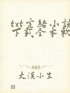 txt完结小说下载全本软件