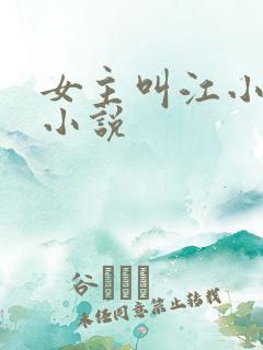 女主叫江小水的小说