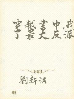 穿越书中,我成了最大反派