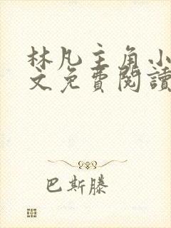 林凡主角小说全文免费阅读完整版