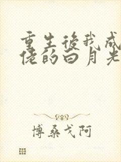 重生后我成了大佬的白月光