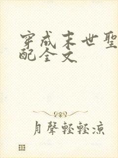 穿成末世圣母女配全文