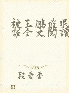 被王鹏催眠的小说全文阅读