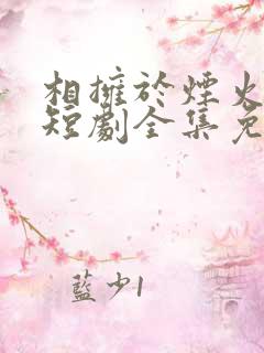 相拥于烟火尽头短剧全集免费观看
