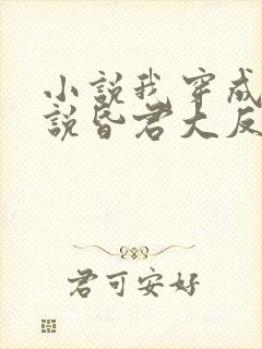 小说我穿成了小说昏君大反派