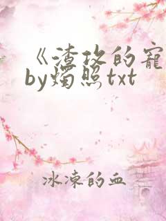 《渣攻的宠爱》by烛照txt