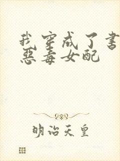 我穿成了书里的恶毒女配