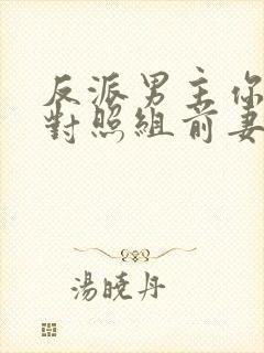 反派男主你好坏对照组前妻