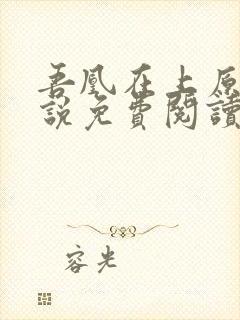 吾凰在上原著小说免费阅读