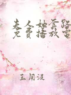 夫人她套路太深免费播放电视剧大全