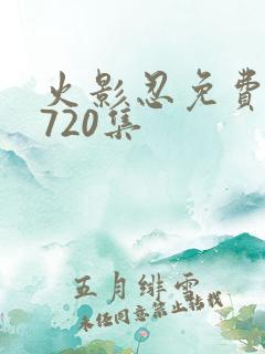 火影忍免费观看720集