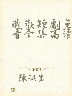 藏欢短剧免费观看全集高清