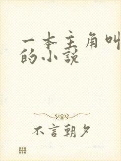 一本主角叫李凡的小说