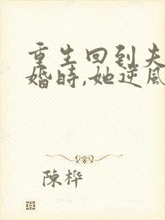 重生回到夫君大婚时,她逆风翻盘
