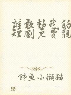 谁敢动我的女儿短剧免费观看