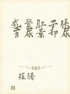 感觉肚子胀胀的有尿意却尿得很少