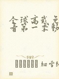 全球高武免费观看第一季动漫全集