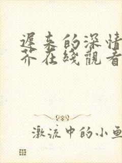 迟来的深情如草芥在线观看