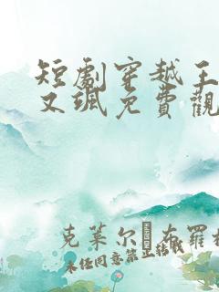 短剧穿越王妃美又飒免费观看