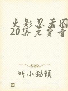 火影忍者国语720集免费看