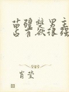 苗疆双男主病娇占有欲很强的小说