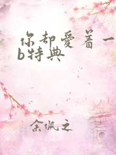 你却爱着一个sb特典