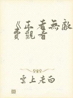 《正者无敌》免费观看