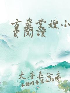 方岩堂嫂小说免费阅读