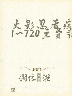 火影忍者疾风传1~720免费观看