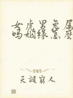 女虎男兔属相合吗姻缘怎么样