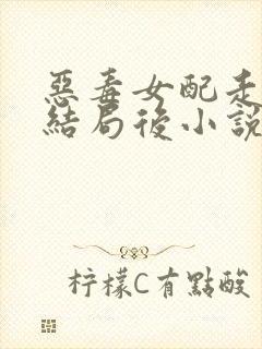 恶毒女配走到大结局后小说最新章节