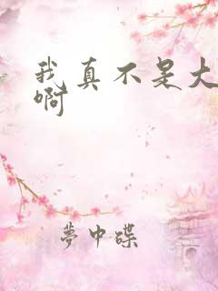 我真不是大反派啊