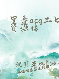 里番acg工口资源站