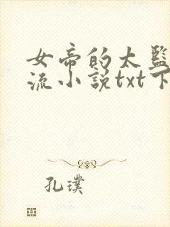 女帝的太监最风流小说txt下载